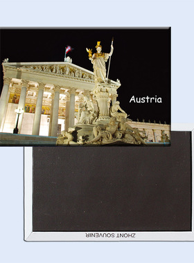 定制 维也纳奥地利议会大厦冰箱贴 创意磁性贴磁铁20721