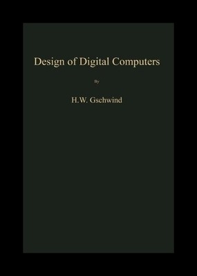 【预售】Design of Digital Computers: An Introd