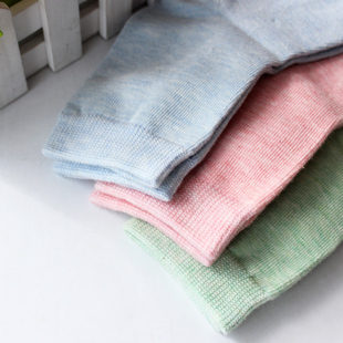 纯色女中长筒袜子 全棉女袜 日系休闲女袜 女士糖果款 2015秋冬新款