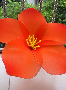 丝网花木棉舞台表演布置装饰假花