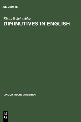 【预售】Diminutives in English