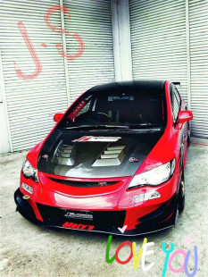 style 包围 FD2 本田FD2改装 kits body racing civic Honda