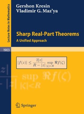【预订】Sharp Real-Part Theorems: A Unified ...