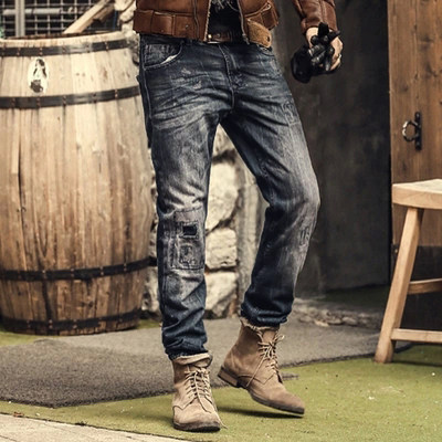 Jeans pour jeunesse coupe droite MIXLIMITED pour automne - Ref 1483318 Image 1