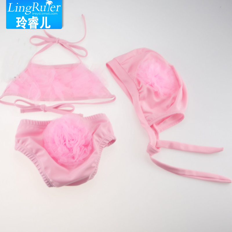 Maillot de bain fille LINGRIVER    en nylon - Ref 2554830 Image 1