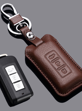 适用于三菱欧蓝德钥匙包套新劲炫帕杰罗菱悦罗劲畅翼神汽车钥匙套