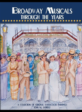 【预售】Broadway Musicals Through the Years: A Collection