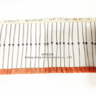 BYV10-40 DO-41 1A 40V 超快速二极管 PHI进口原装现货 特价出售