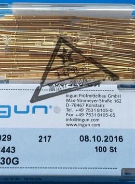 英刚075ingun探针套KS-07530G/焊线针套 1.3针套 环高7.5mm