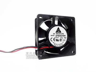 AFB0624SH 6025 24V 0.18A 6CM 6厘米 2线 变频器散热风扇