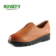 He Chenghang and even shoes UK wind seasons flats shoes black Oxford Shoes shoes 0210115