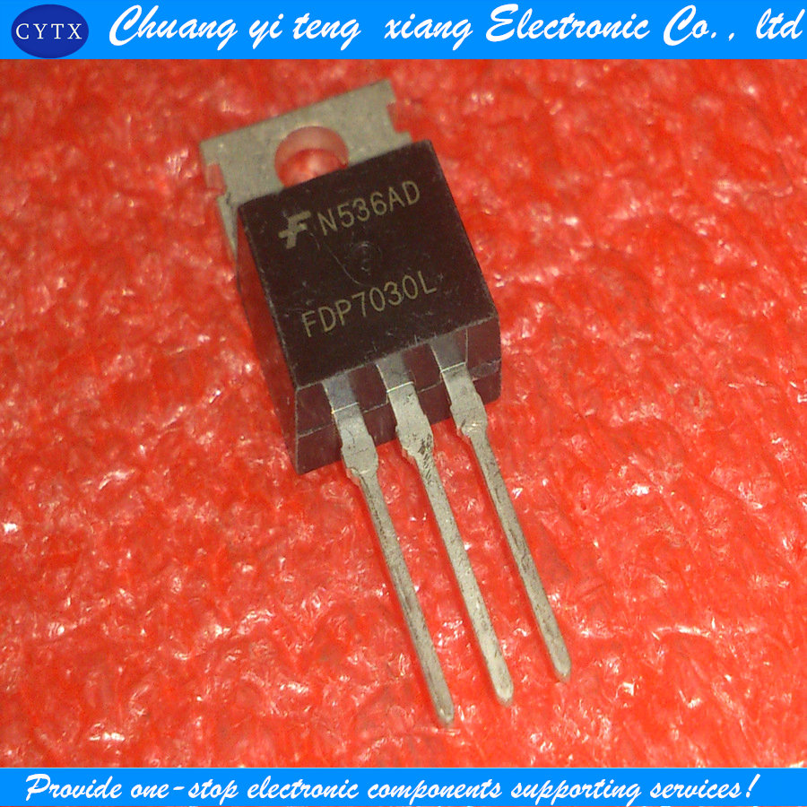 创亿腾翔‖全新原装场效应管：FDP7030L (N沟道100A 30V) 可直拍