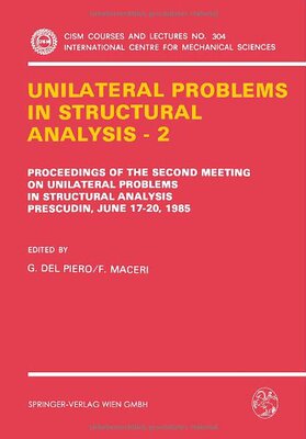 【预订】Unilateral Problems in Structural An...