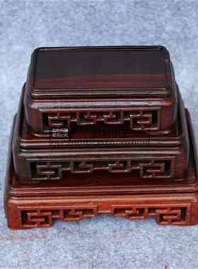 红木印章茶壶玉石长方形工艺品