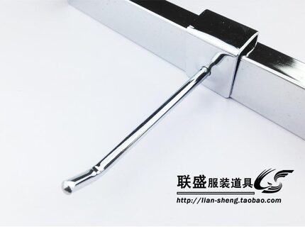方管横梁货架挂钩方管钩卡1.5方管货架挂钩超市货架商场方管挂钩