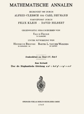 【预订】Uber Die Diophantische Gleichung Ax4...