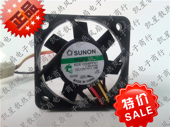 建准4010 4CM厘米12V风扇 换交机 路由器 机箱风扇KDE1204PFV1