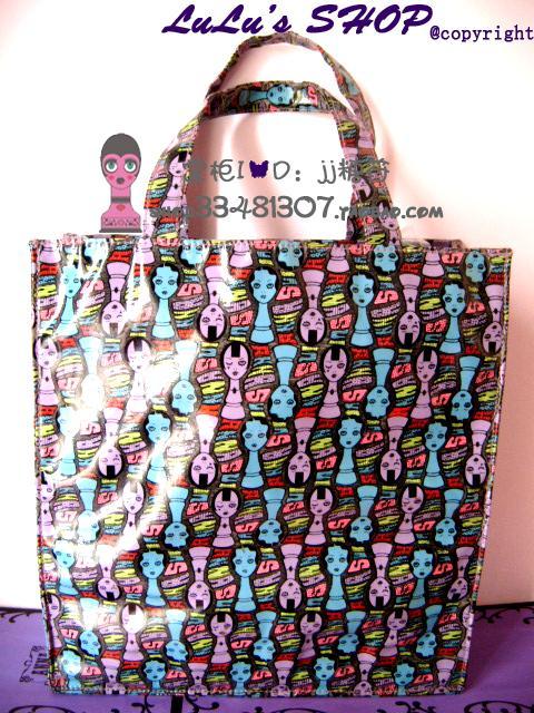 Anna Sui安娜苏限量魔女洋娃娃头沙滩海滩手提包手提袋单间背包