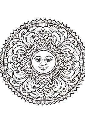 设计素材 神秘的曼陀罗图案 Mystical Mandala 32P JPG格式