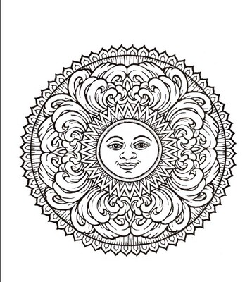 设计素材 神秘的曼陀罗图案 Mystical Mandala 32P JPG格式