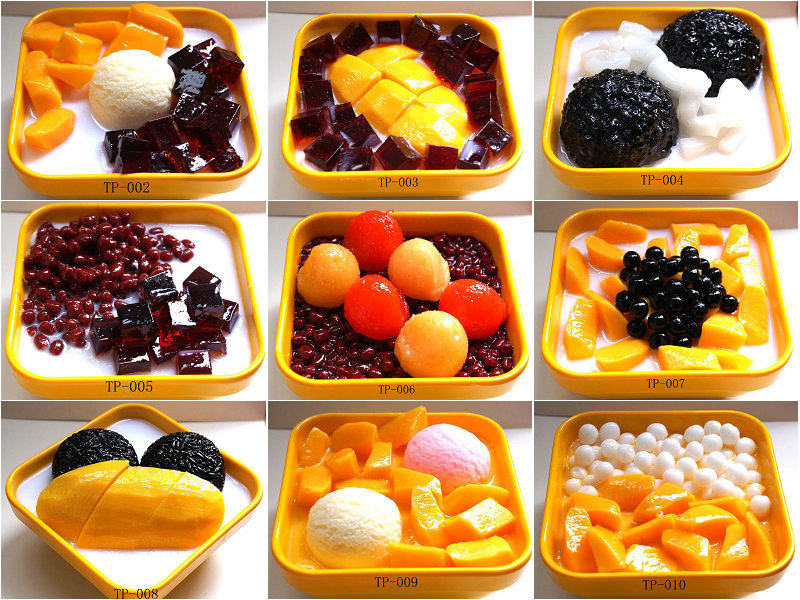 仿真假糖水甜品 塑料食品食物假样 装饰摆件仿真菜肴菜品模型