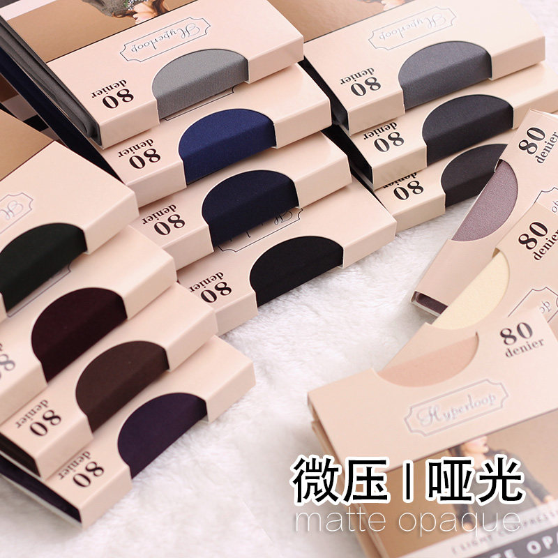 日本哑光薄款连裤袜丝袜压力显瘦