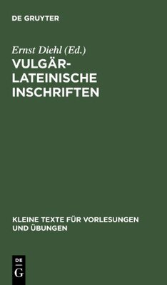 【预售】Vulgarlateinische Inschriften