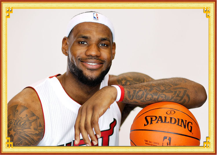 正品 新款NBA球星印花十字绣钻石绣套件詹姆斯生日礼物送男友卧室