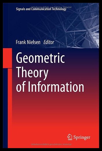 【预售】Geometric Theory of Information
