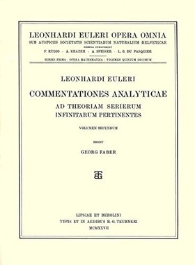 【预订】Commentationes Analyticae Ad Theoria...