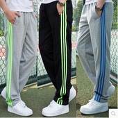 针织卫裤 加肥加大码 跑步健身宽松工作服 运动休闲长裤 春秋棉质男士