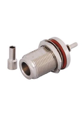 N-KY 1.5 N母头接RG316 RG174电缆 螺牙长23mm