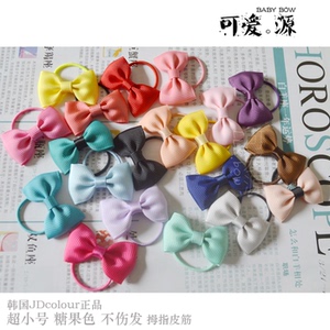 ins新款韩国儿童头饰网红宝宝发量少发圈头绳不伤发糖果色小皮筋