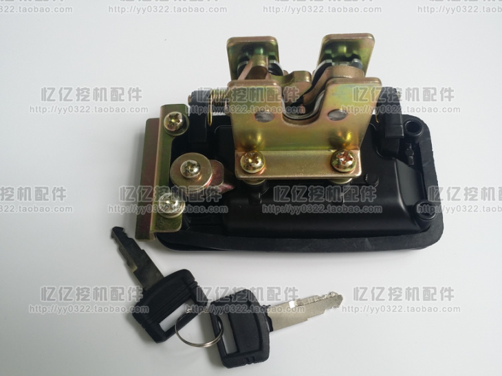 大宇斗山DH80G/DH80-7挖掘机后盖锁机盖锁罩盖锁后备箱锁引擎盖锁