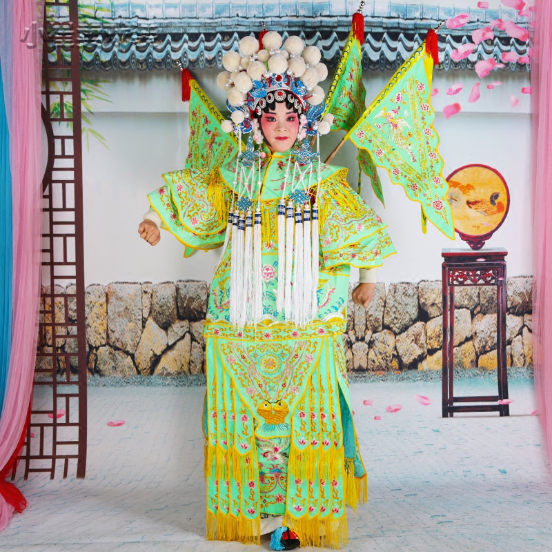 戏剧古装舞台演出服武将刀马旦