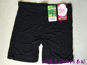 三件包邮情花瓣女安全裤竹炭纤维中腰防走光无痕平角三分裤加裆