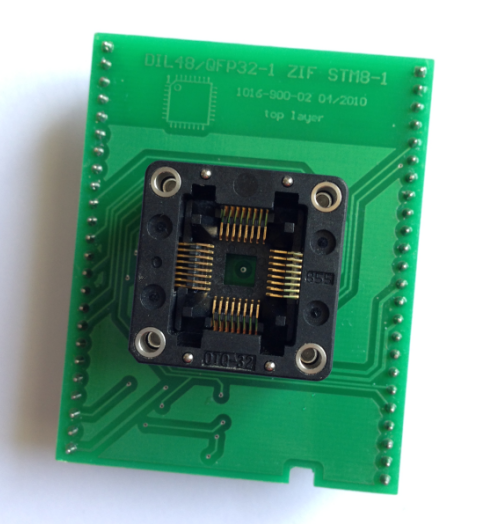原装ELNEC专用烧录座 特价 DIL48/QFP32-1 ZIF-CS STM8-1 QFP32