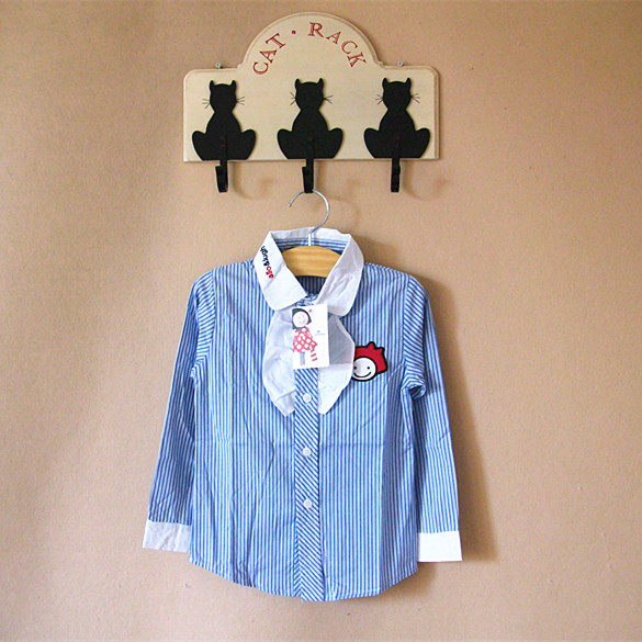 Chemise fille à manche longue - Ref 2086807 Image 1