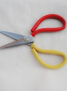 厂家直销利霸P02皮革剪工业剪锰钢防锈2号厨房剪杀鸡鸭杀鱼大剪刀