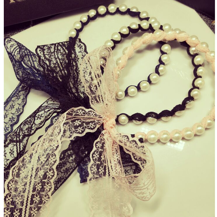Accessoire cheveux en dentelle - Ref 1198580 Image 1