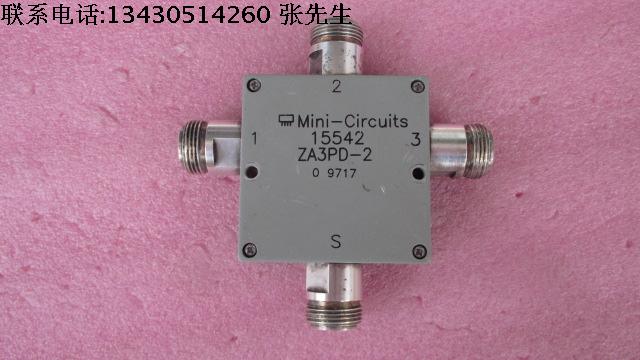 ZA3PD-2-N MINI 3路 1-2GHz SMA 一分三 高频射频微波同轴功分器 质量包好，包能用 可提供详细测试图