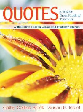 【预售】Quotes to Inspire Great Reading Teachers: A Refle...