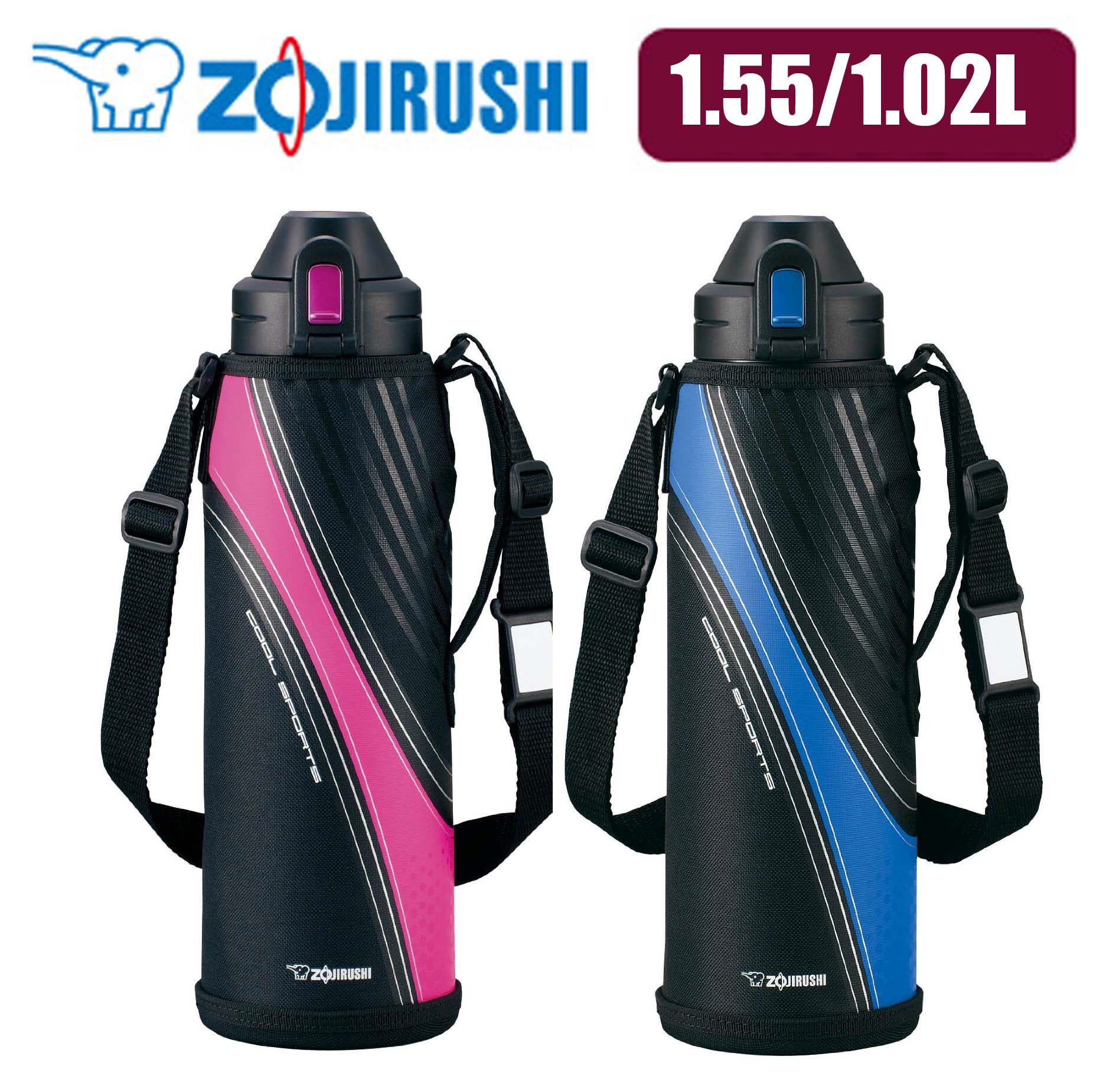 100%日本进口ZOJIRUSHI象印SD-AD10/15-AA保冷保温水杯1/1.5L现货