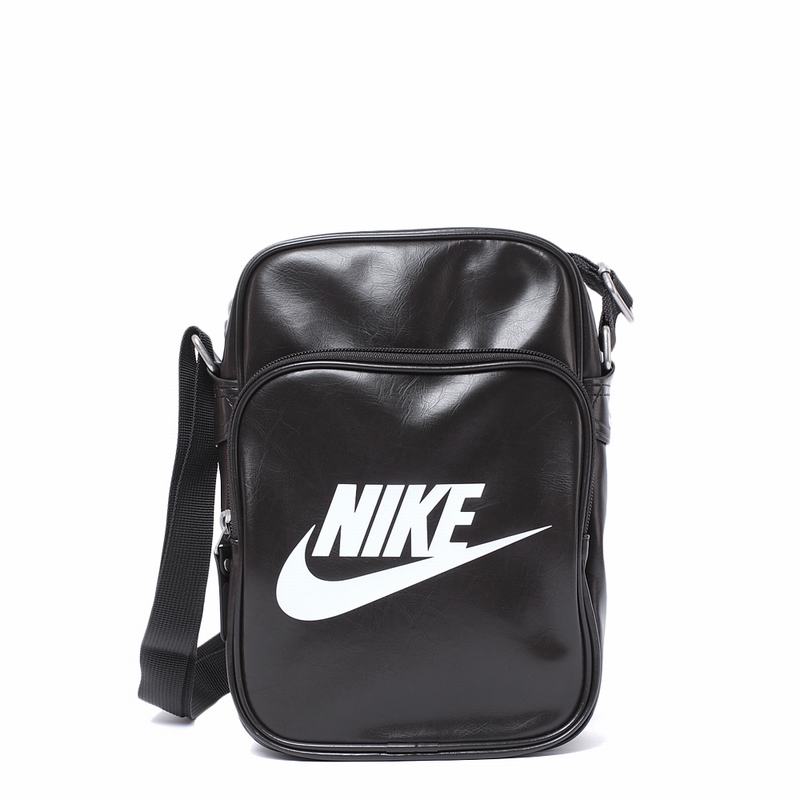 nike leather shoulder bag