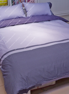 多喜爱新品芬纳诺抗菌灰色男士风格纯棉印花床单四件套蒂卡尔特价