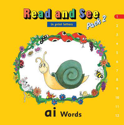 【预售】Jolly Phonics Read and See Pack 2 (in Print Letters)