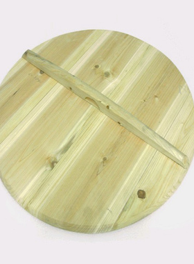 加厚实木锅盖木锅盖杉木盖煎锅锅盖平底锅35-80cm可做特殊形状