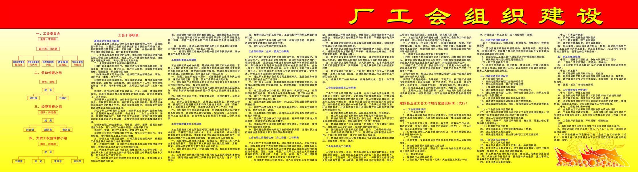 海报印制写真344素材441砖厂安全生产管理责任网络体系宣传栏1