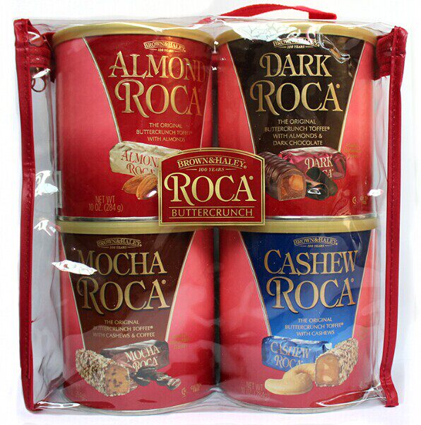 U.S.A ROCA Almond Roca 284g*4 Drum Almond sea salt cashew chocolate randomin the Snacks/Nuts/Specialty , Sweets and snacks/Jelly/Pudding , Candy  category - from Buy2taobao.com to provide professional Taobao agent buy service