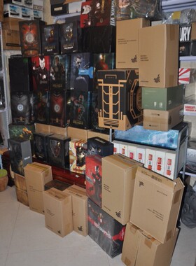 hottoys ht 1:6 钢铁侠mk1234567限定全套调试全系列机型